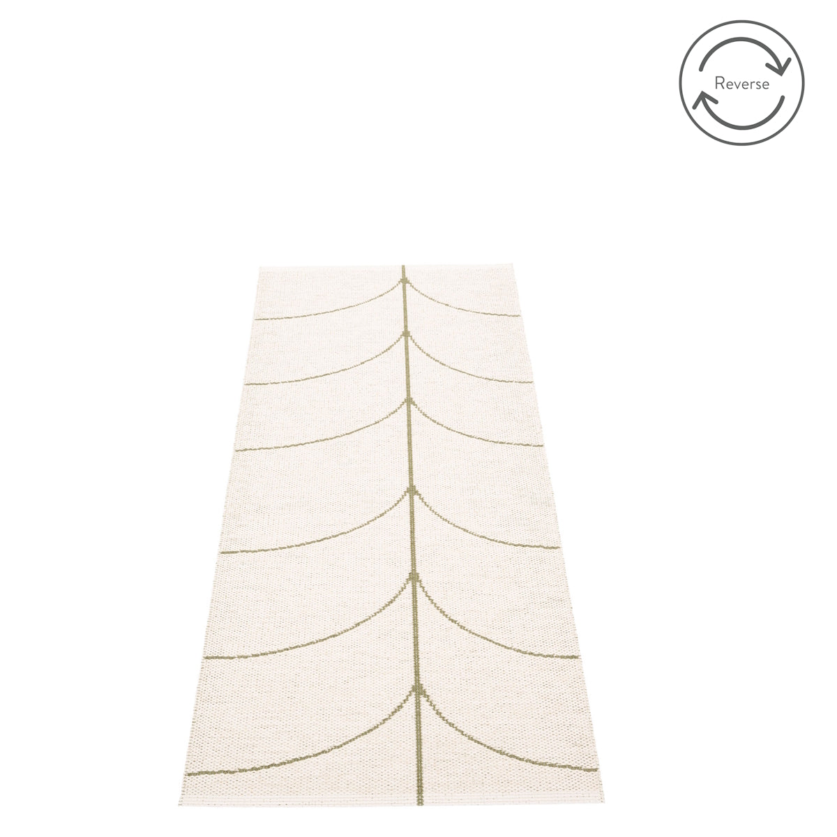 Pappelina Rug Leif Pine 70x180