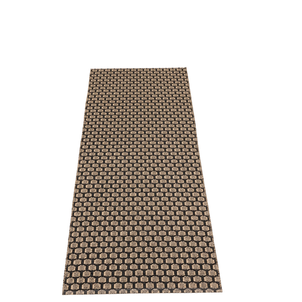 Pappelina Rug Mimi Black 70x240