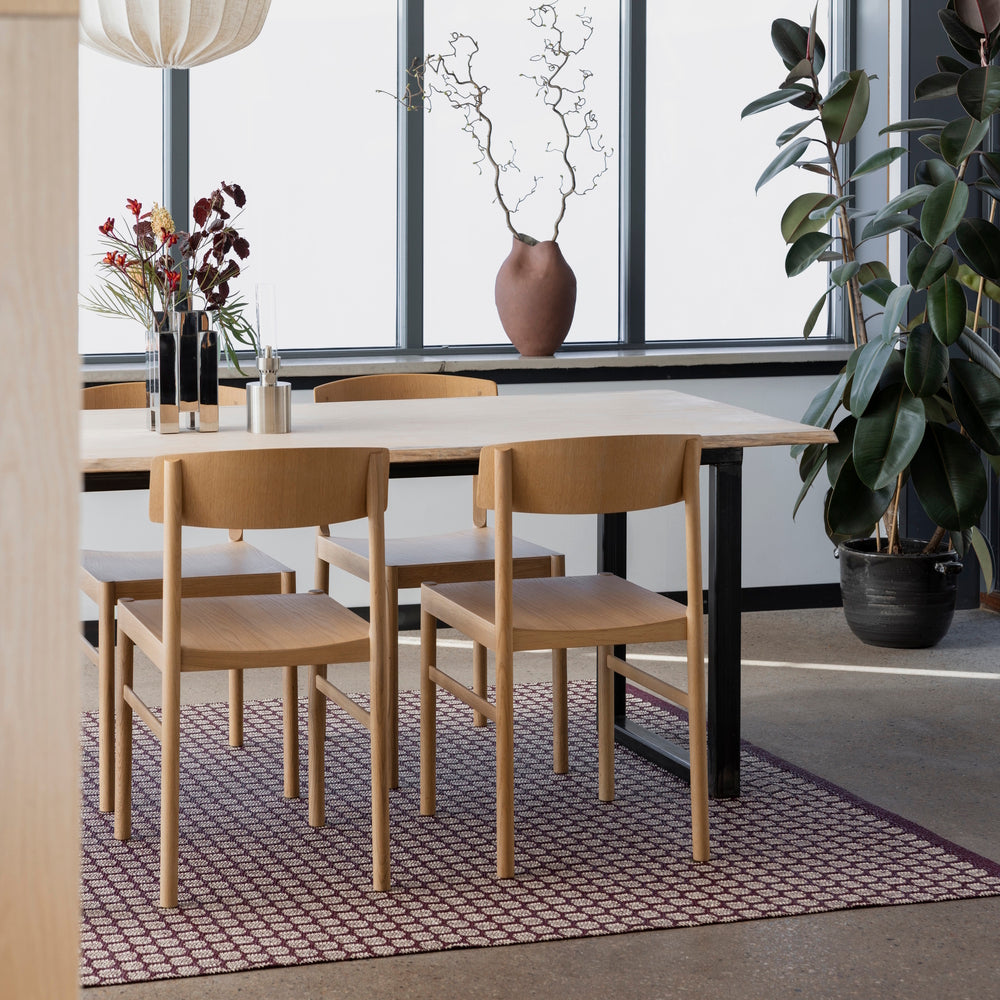 Pappelina Rug Mimi Burgundy