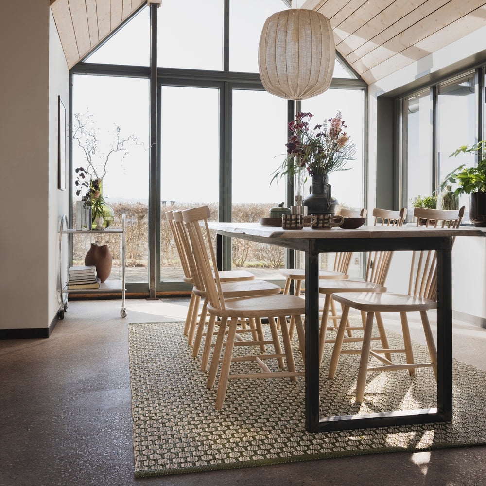 Pappelina Rug Mimi Dark Olive
