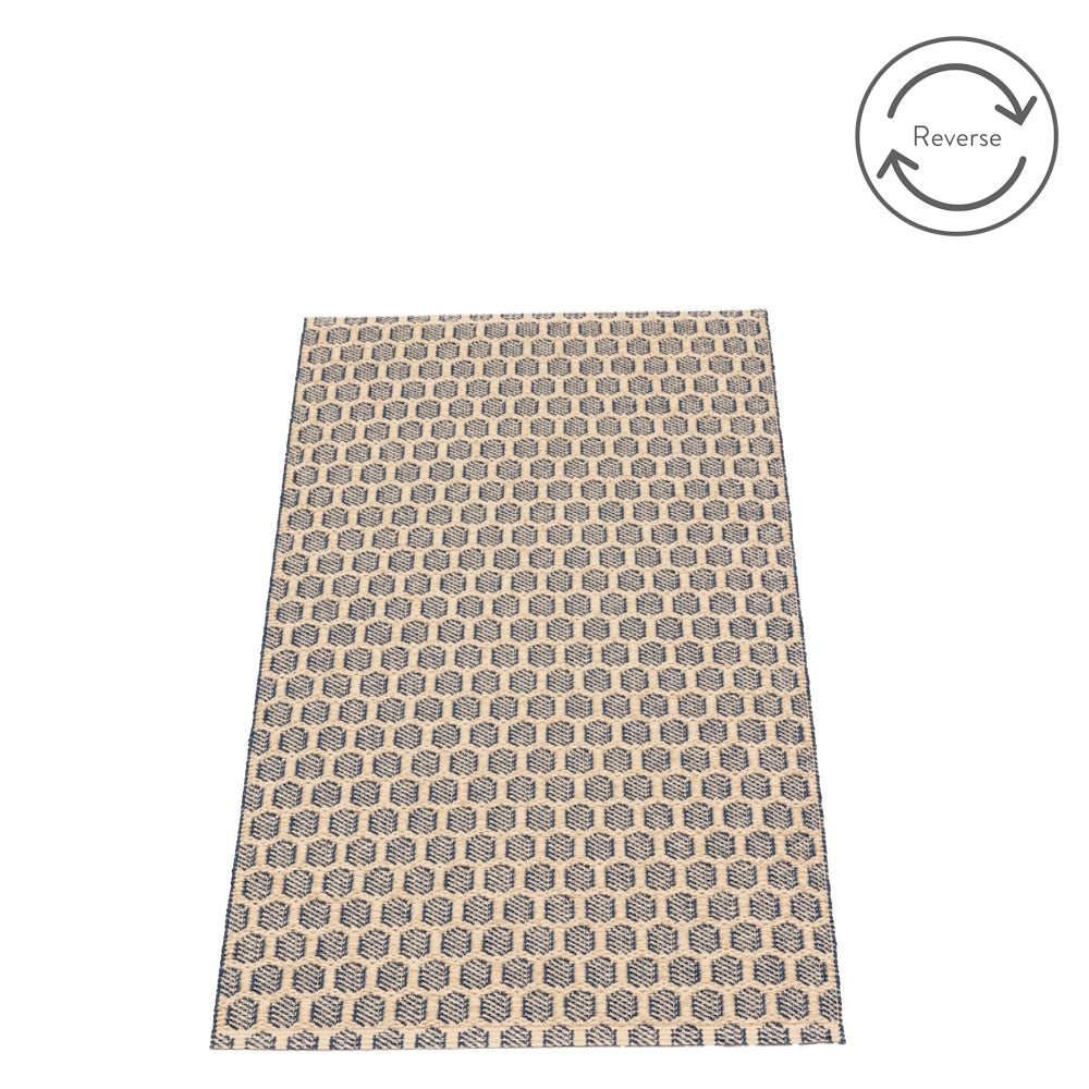 Pappelina Rug Mimi Ocean Blue 70x180