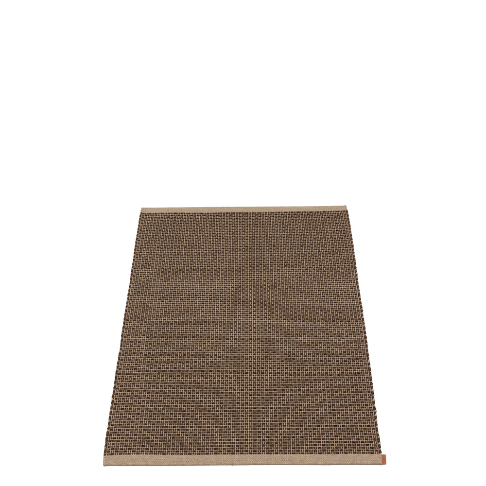 Pappelina Rug Nils Dark Brown 70x120