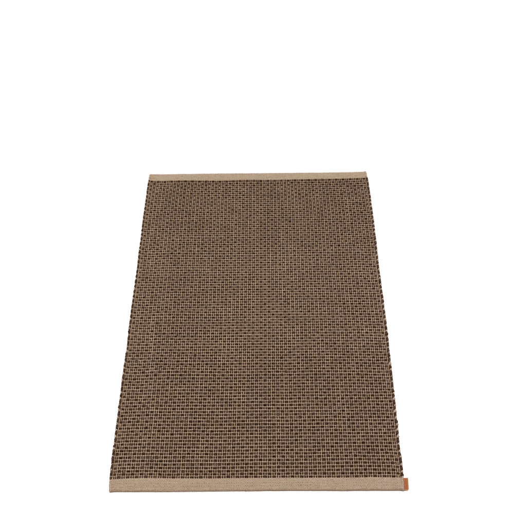 Pappelina Rug Nils Dark Brown 70x180
