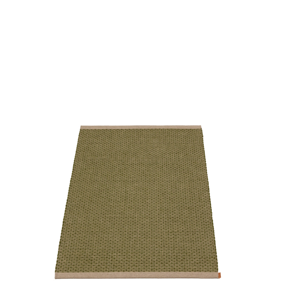 Pappelina Rug Nils Dark Olive 70x120