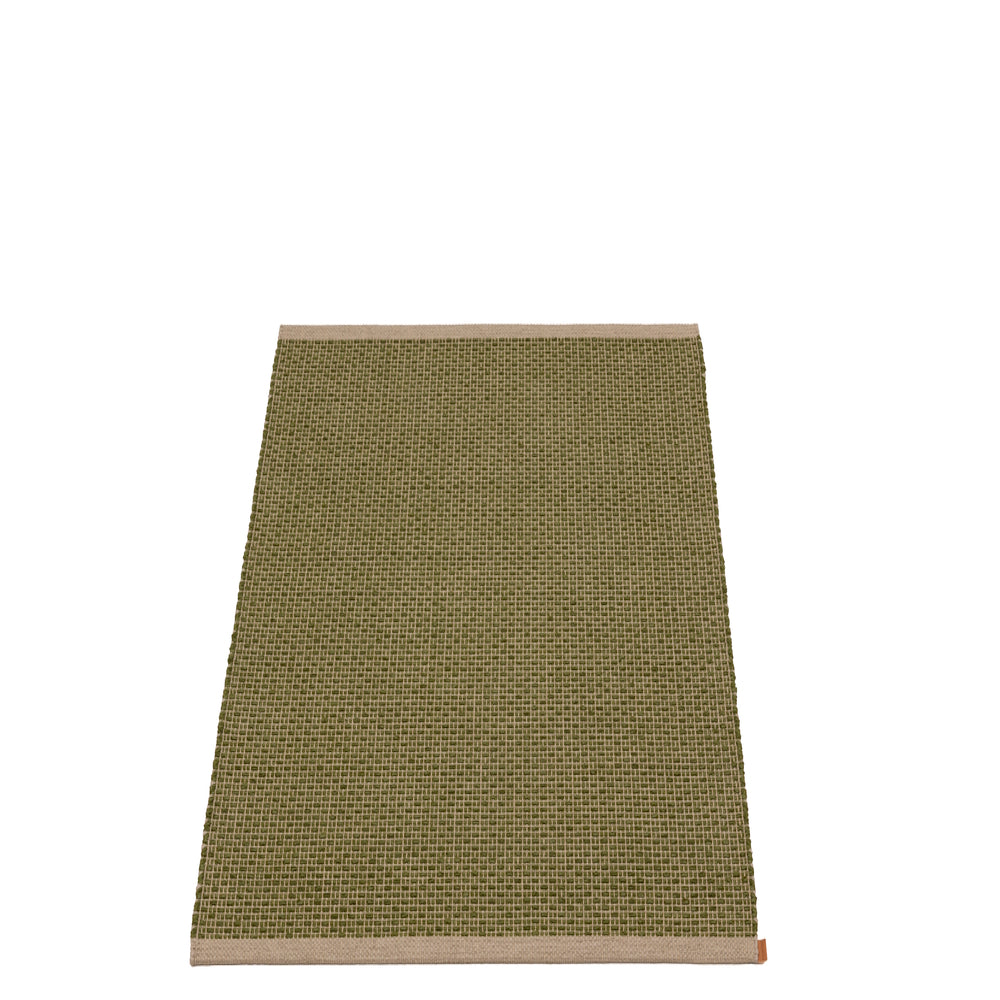 Pappelina Rug Nils Dark Olive 70x180