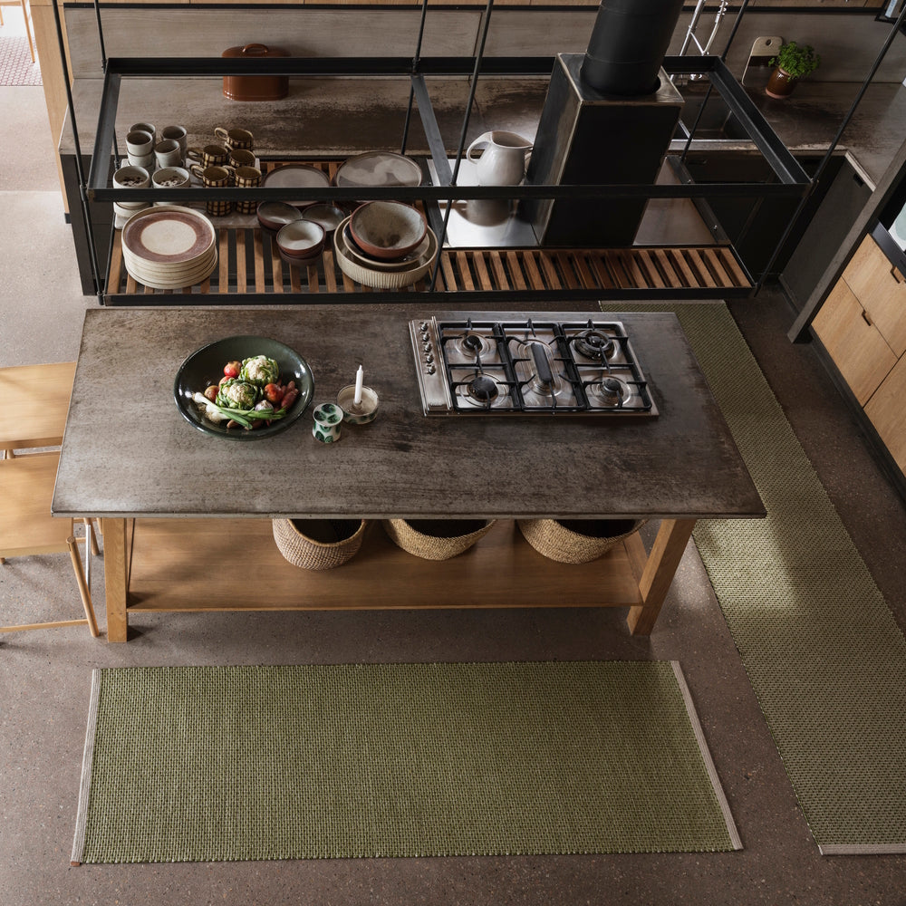 Pappelina Rug Nils Dark Olive