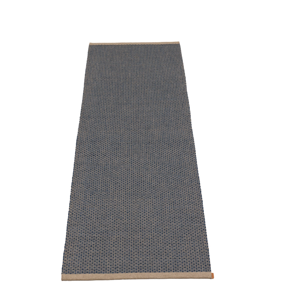 Pappelina Rug Nils Ocean Blue 70x300