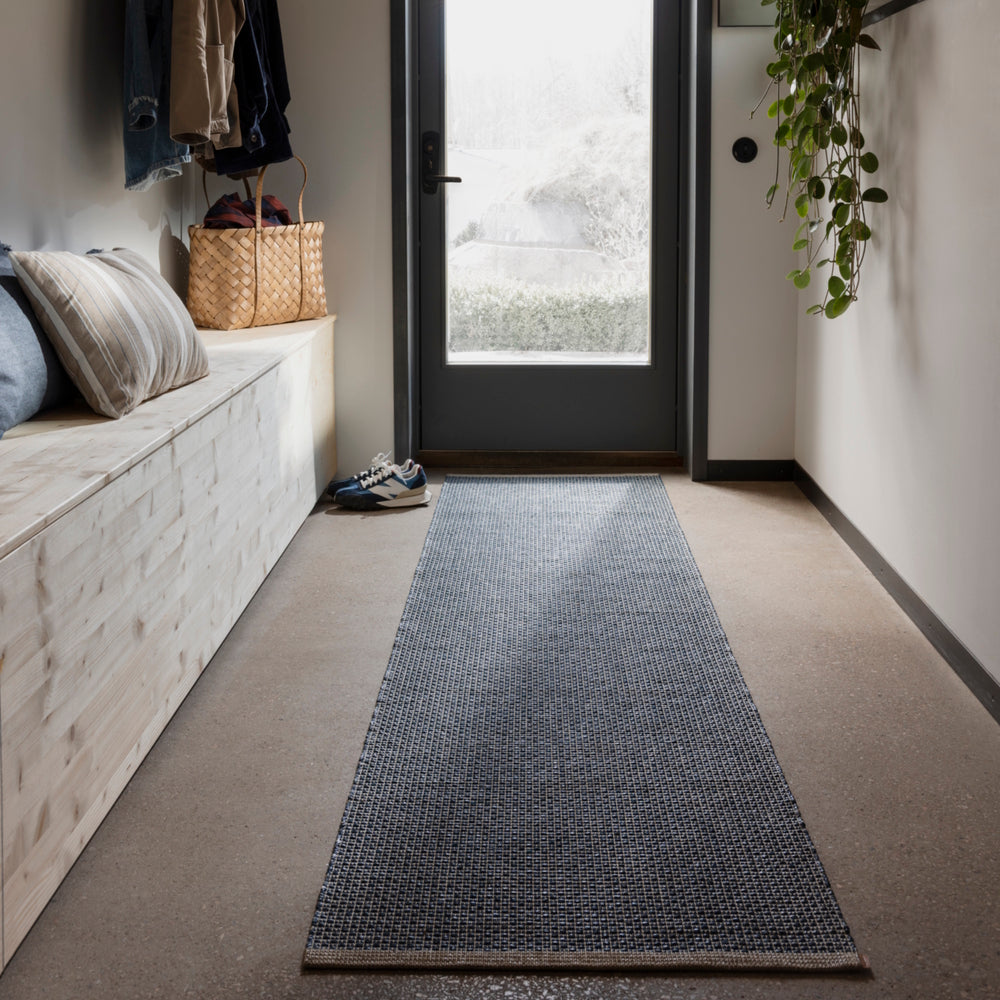 Pappelina Rug Nils Ocean Blue