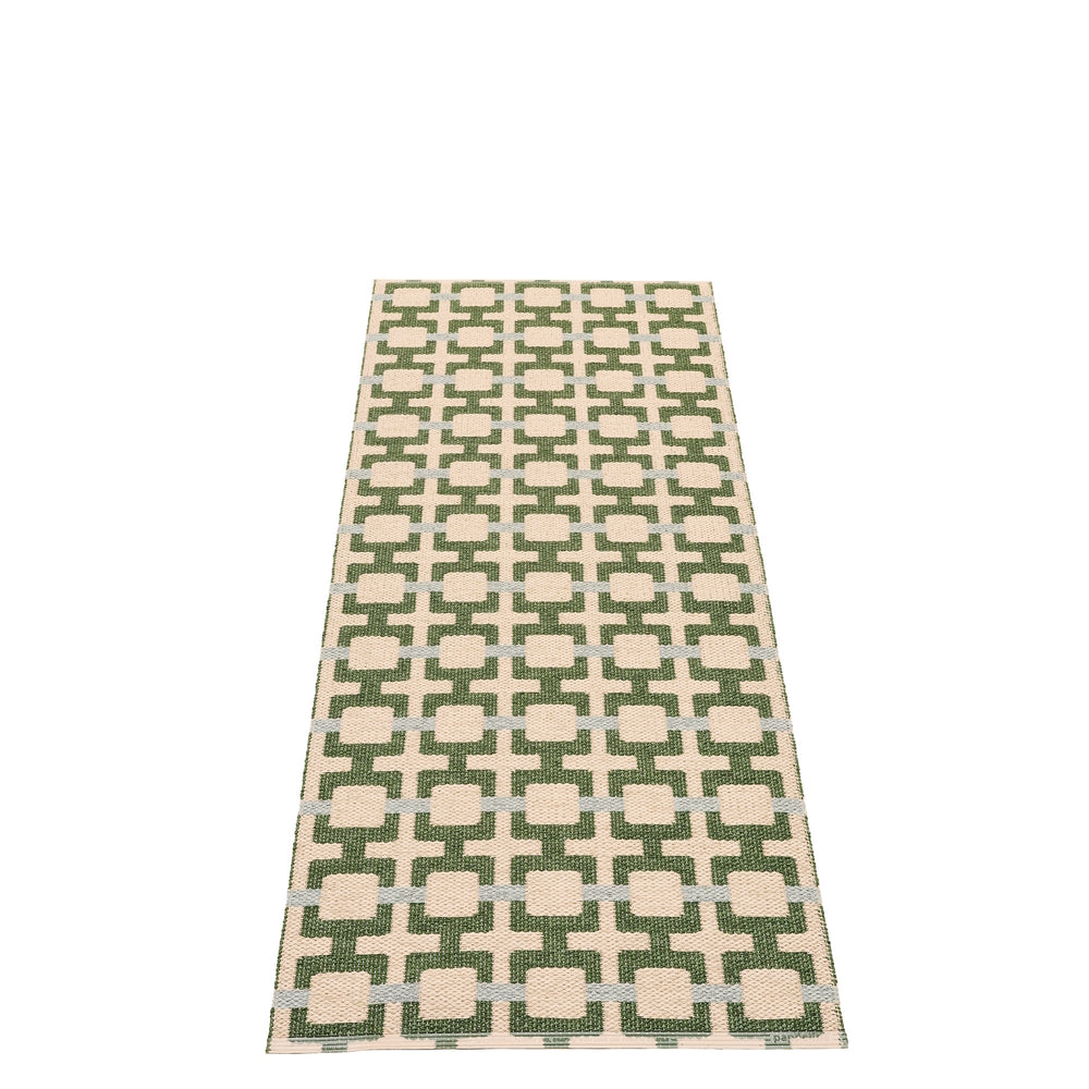 Pappelina Rug Tom Leaf 70x180