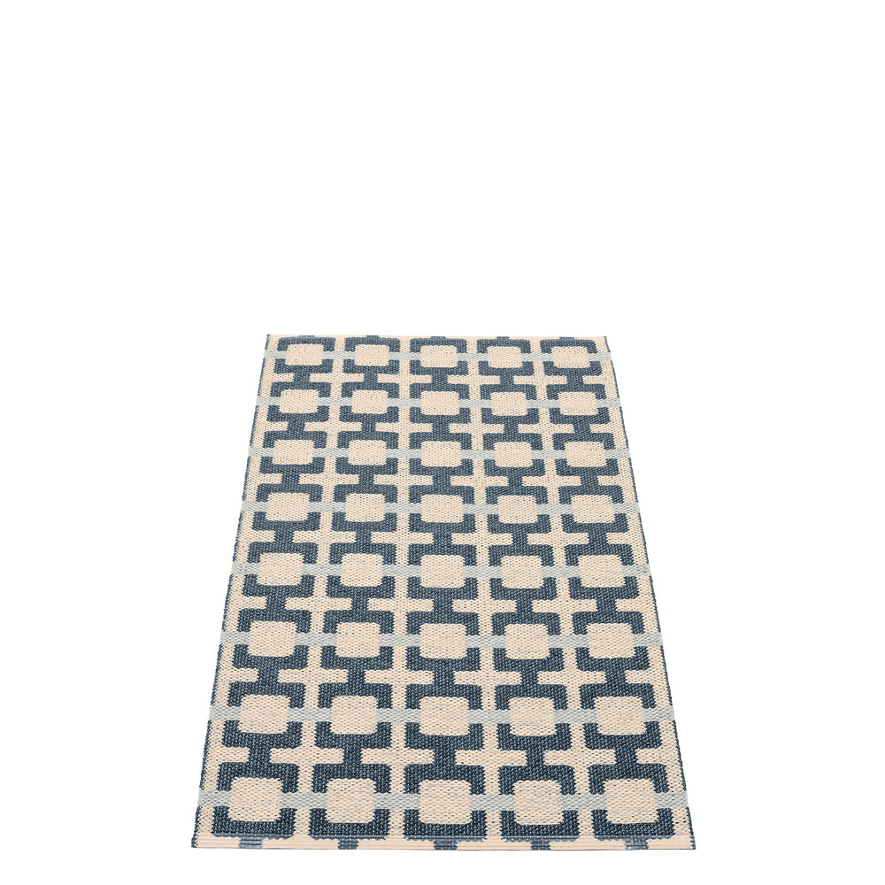 Pappelina Rug Tom Ocean Blue 70x120