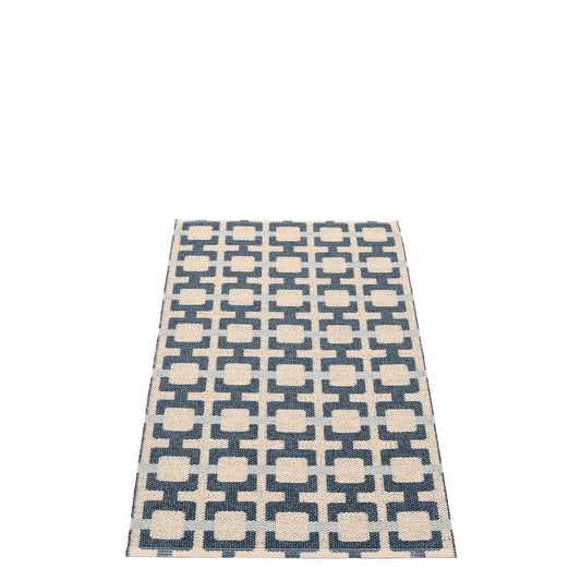 Pappelina Rug Tom Ocean Blue 70x120