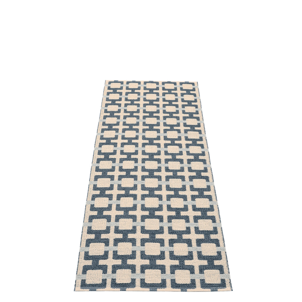 Pappelina Rug Tom Ocean Blue 70x180