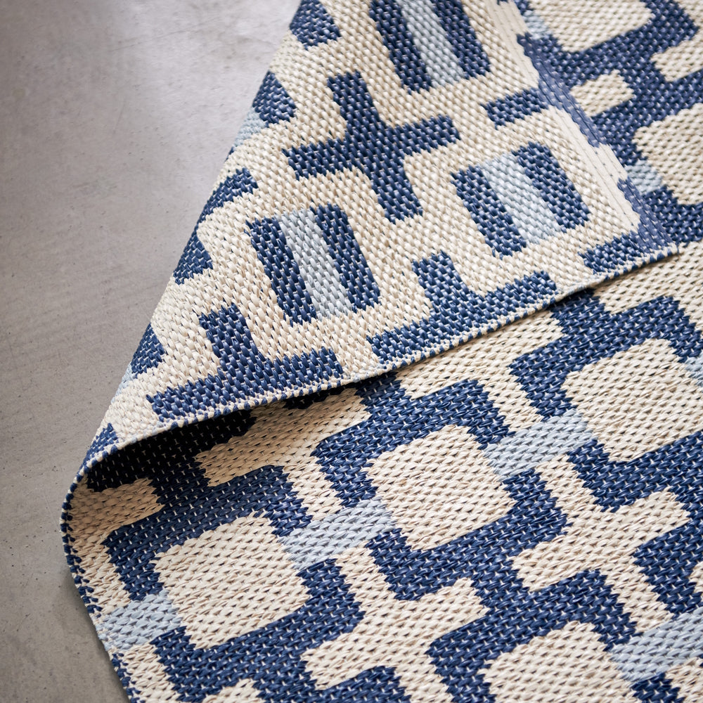 Pappelina Rug Tom Ocean Blue