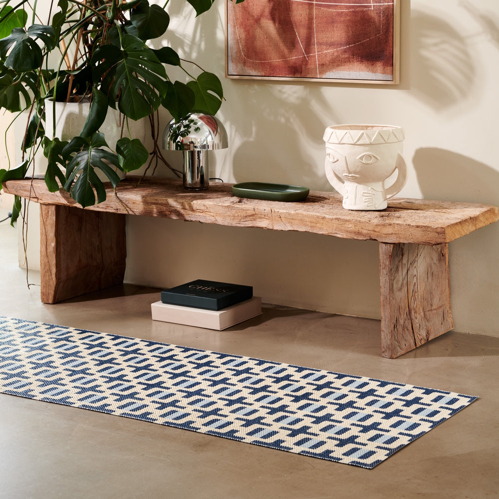 Pappelina Rug Tom Ocean Blue