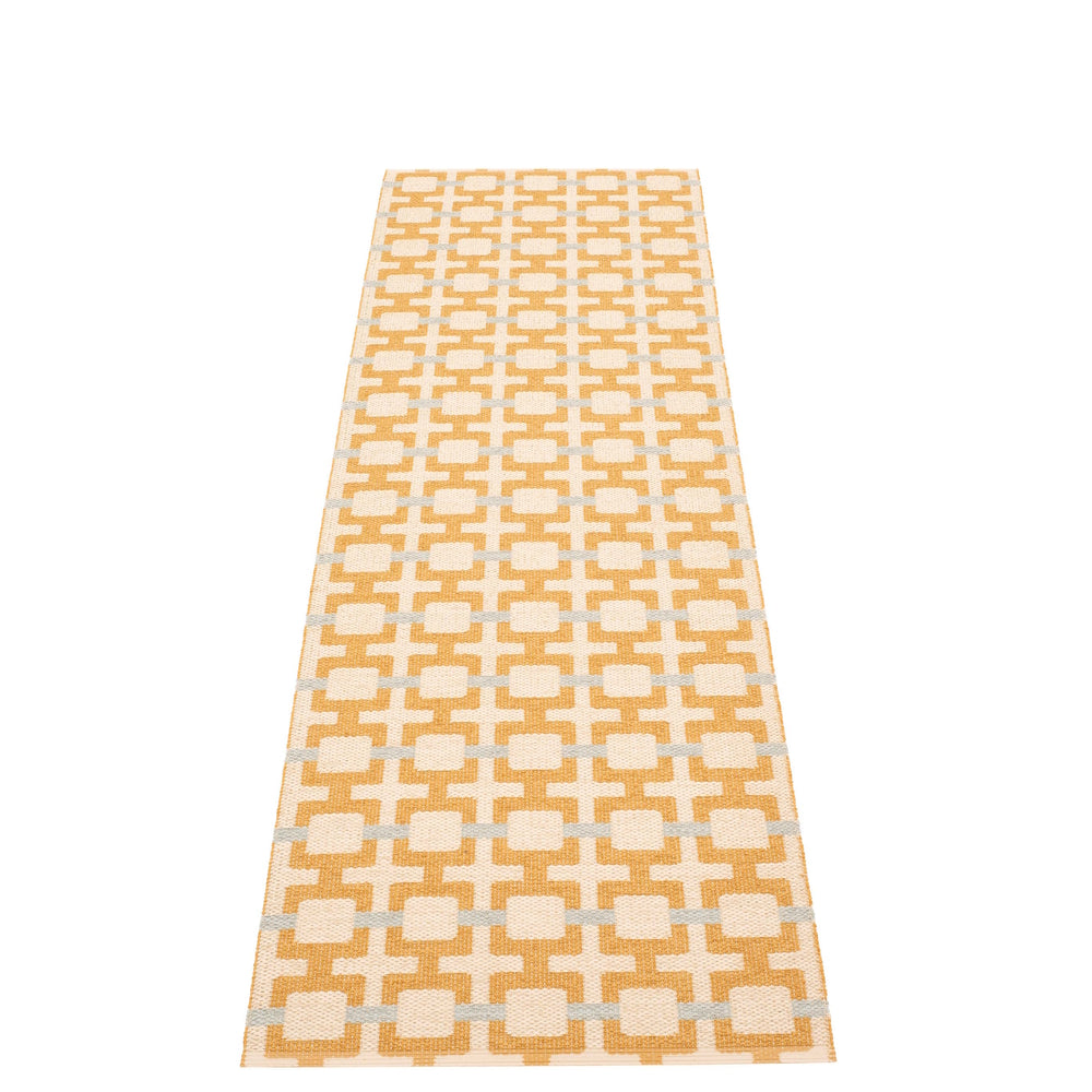 Pappelina Rug Tom Ochre 70x240
