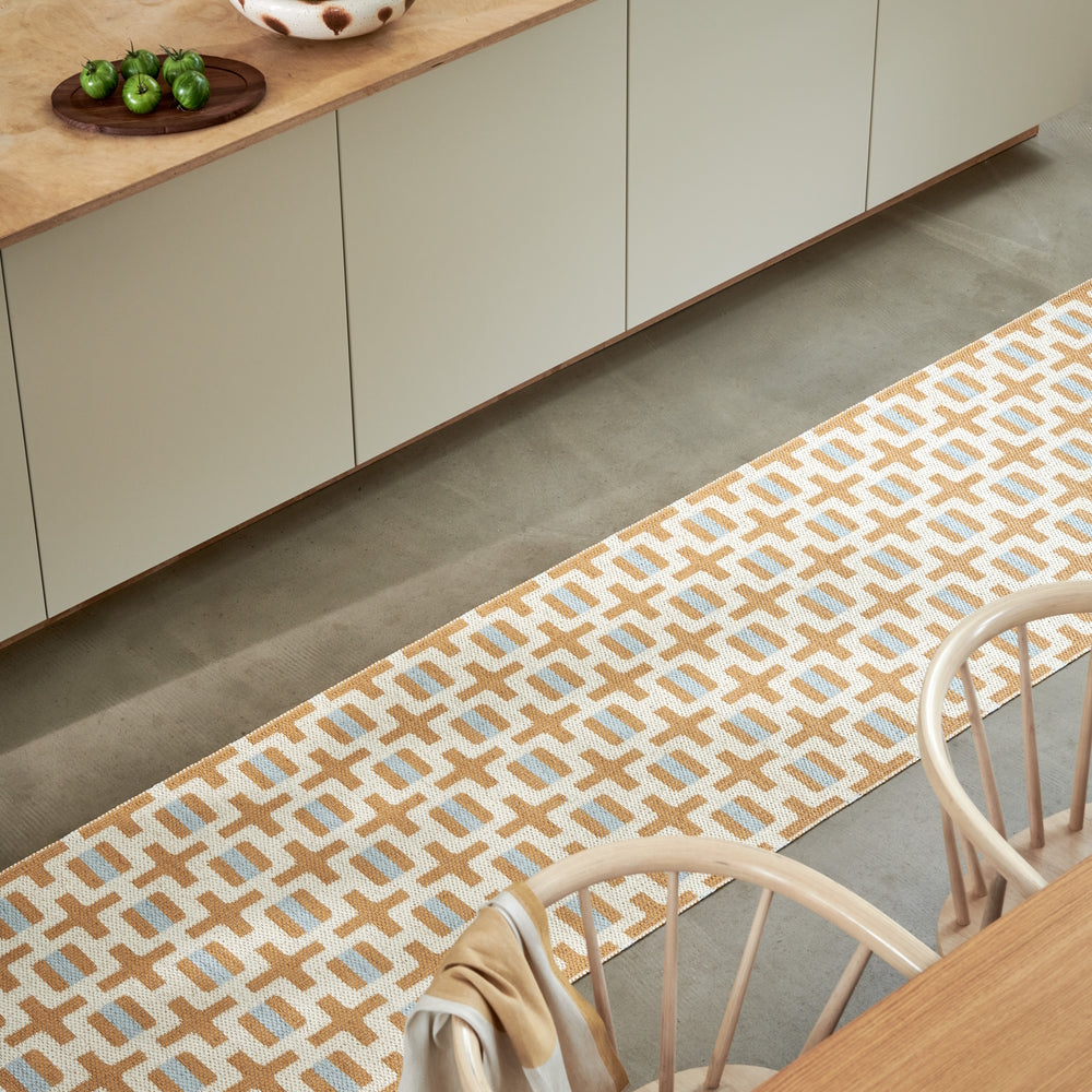 Pappelina Rug Tom Ochre