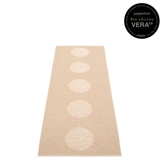 Pappelina Rug Vera 2.0 Beige 70x200