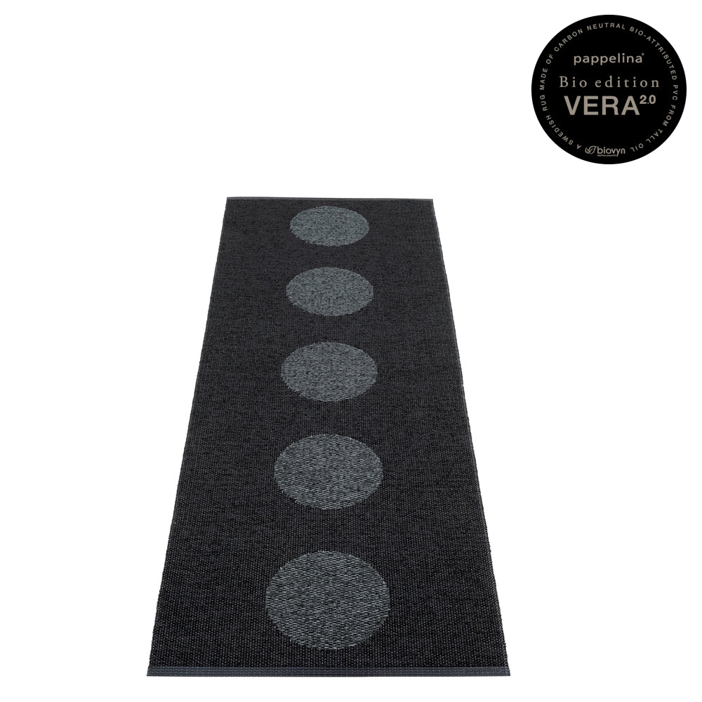 Pappelina Rug Vera 2.0 Black