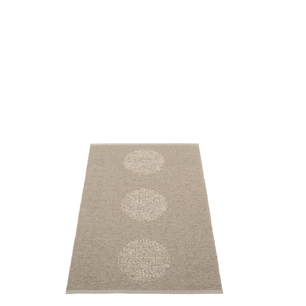 Pappelina Rug Vera 2.0 Dark Linen 70x120