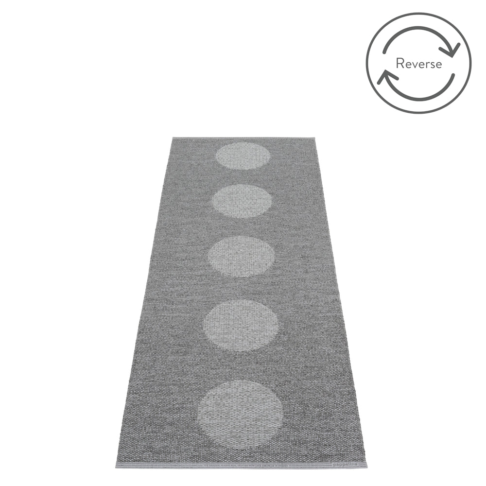 Pappelina Rug Vera 2.0 Grey 70x200