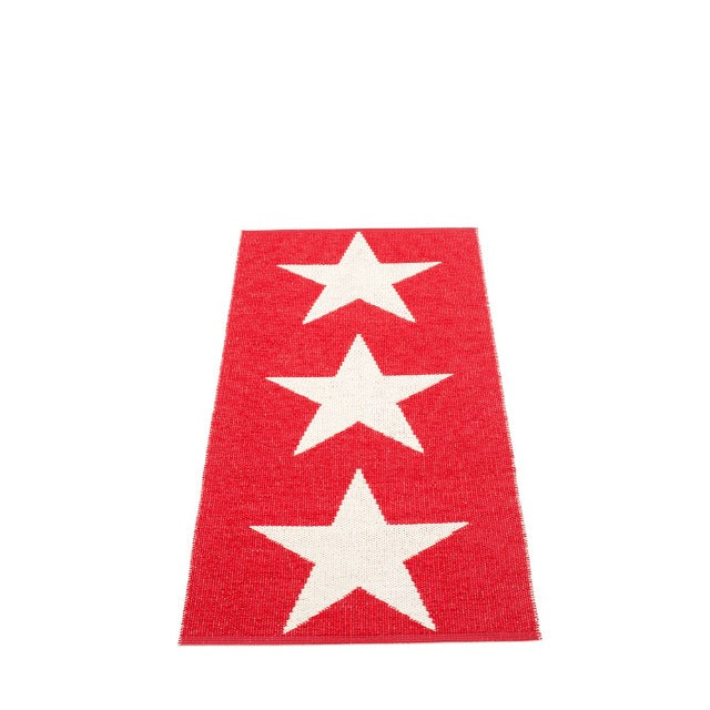 Pappelina Rug Viggo One Red