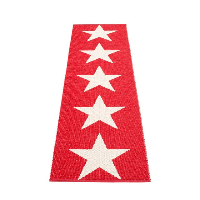 Pappelina Rug Viggo One Red