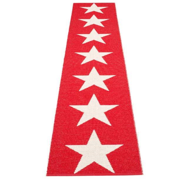 Pappelina Rug Viggo One Red