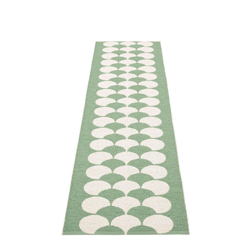 Pappelina Rug Bio Poppy Oregano 70x250