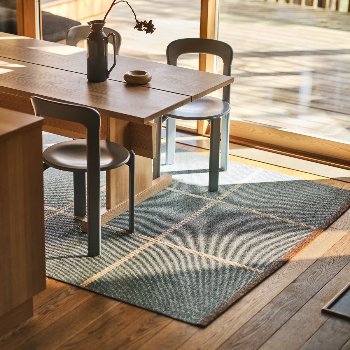 Pappelina Rug Criss Haze