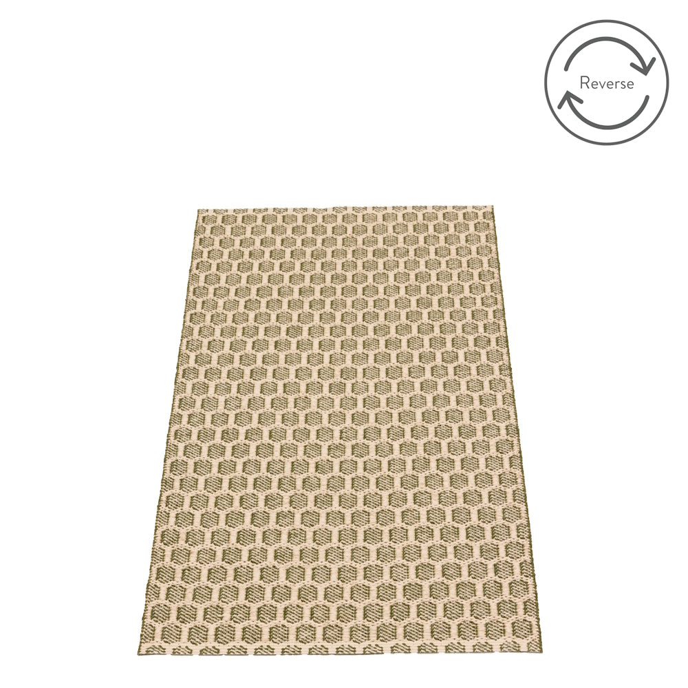 Pappelina Rug Mimi Dark Olive 70x180