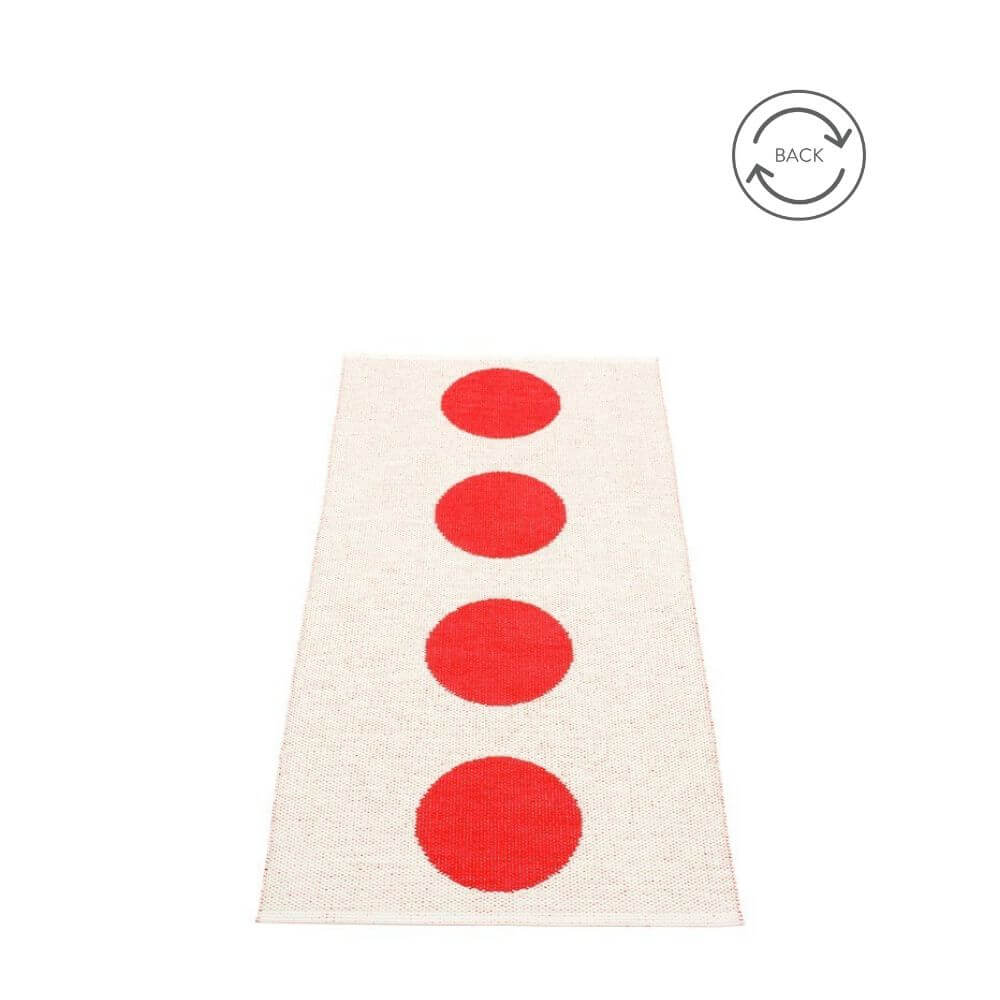 Pappelina Rug Vera Red