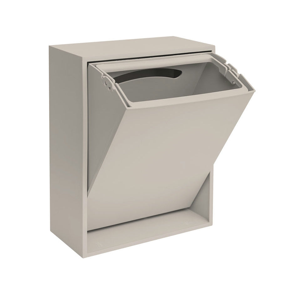 ReCollector Recycling box Silver Cloud Grey