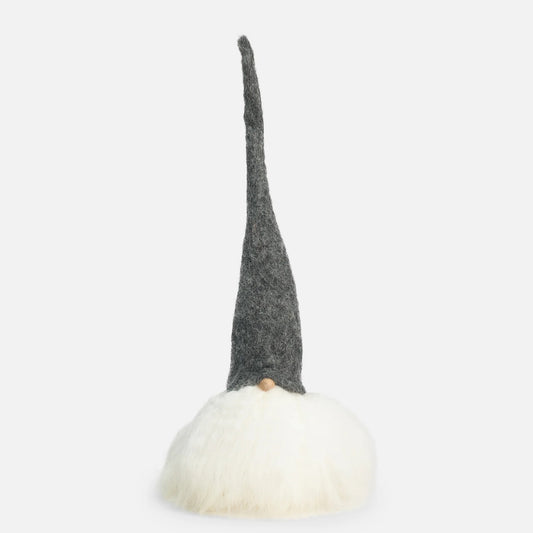 Asas Tomtebod Santa Sml Grey Hat White Beard