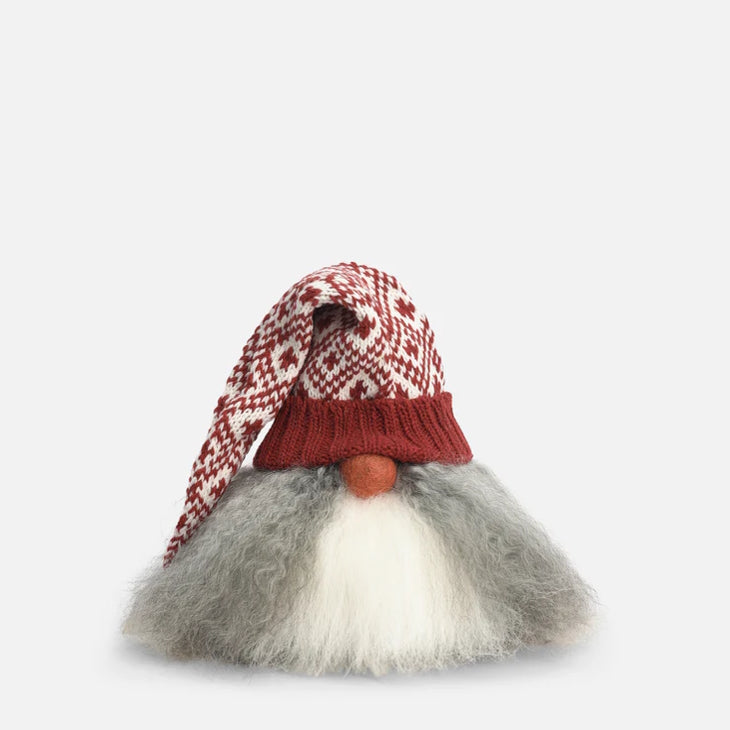 Asas Tomtebod Santa Valter Red Knitted Hat