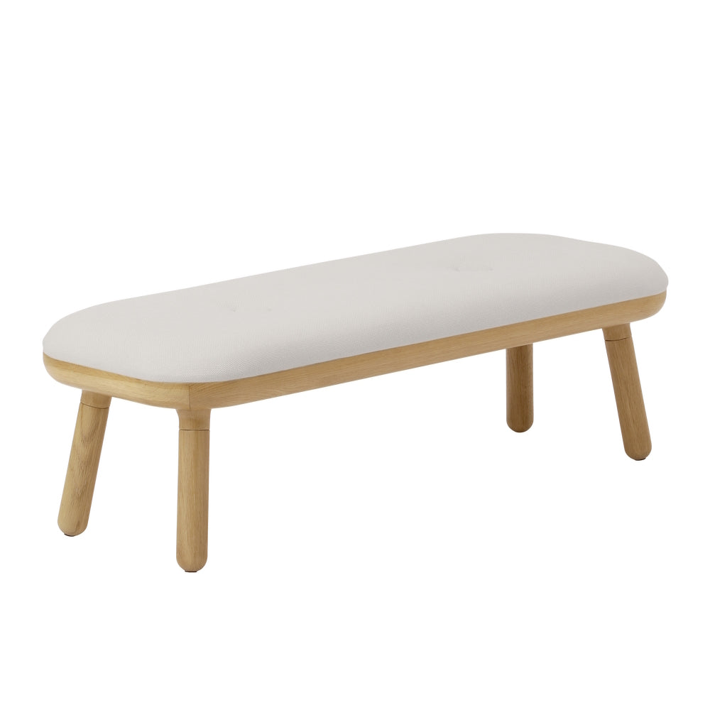 Umage Paff Bench Low White Sands