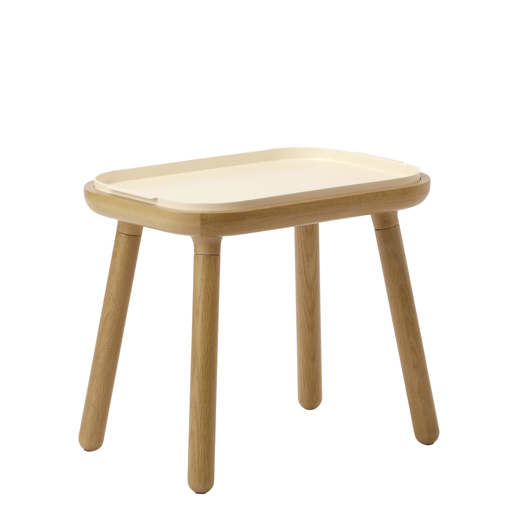 Umage Paff Side Table Tall Pearl White