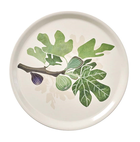 Klippan Figs Wooden Tray Round