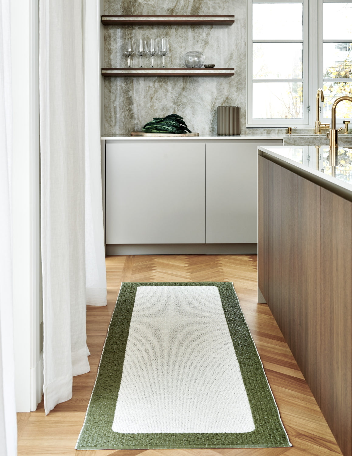Pappelina Rug Ilda Pine