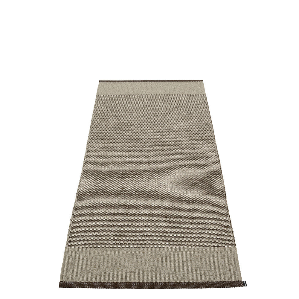 Pappelina Rug Edit Dark Brown