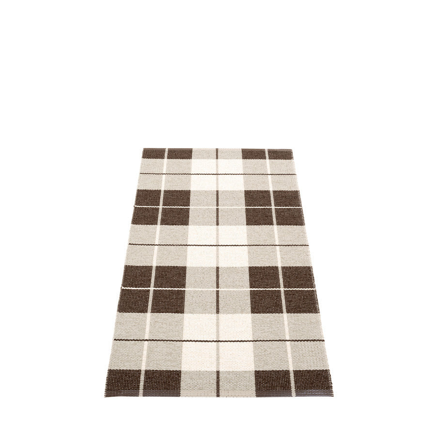 Pappelina Rug Ed Dark Brown