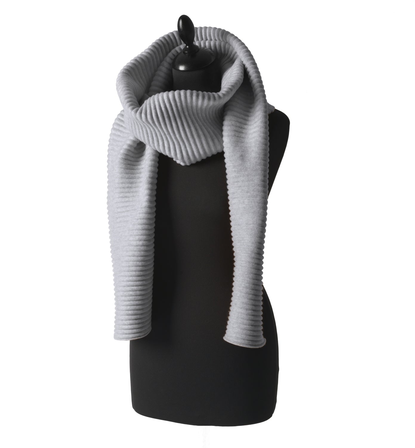 Design House Stockholm Pleece Scarf 35x200 Light Grey