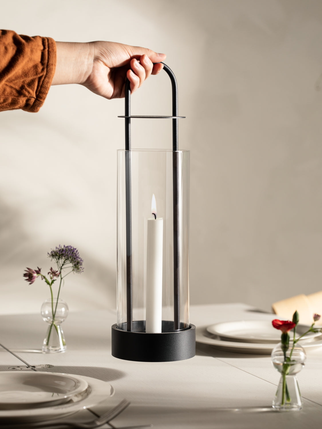 Design House Stockholm Lotus Lantern Black