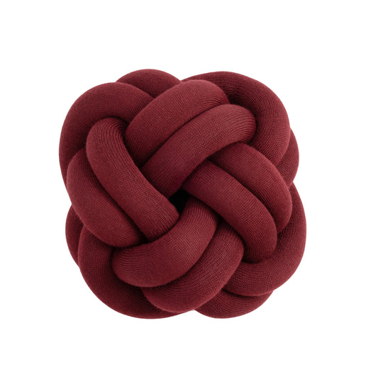 Design House Stockholm Knot Cushion Bordeaux