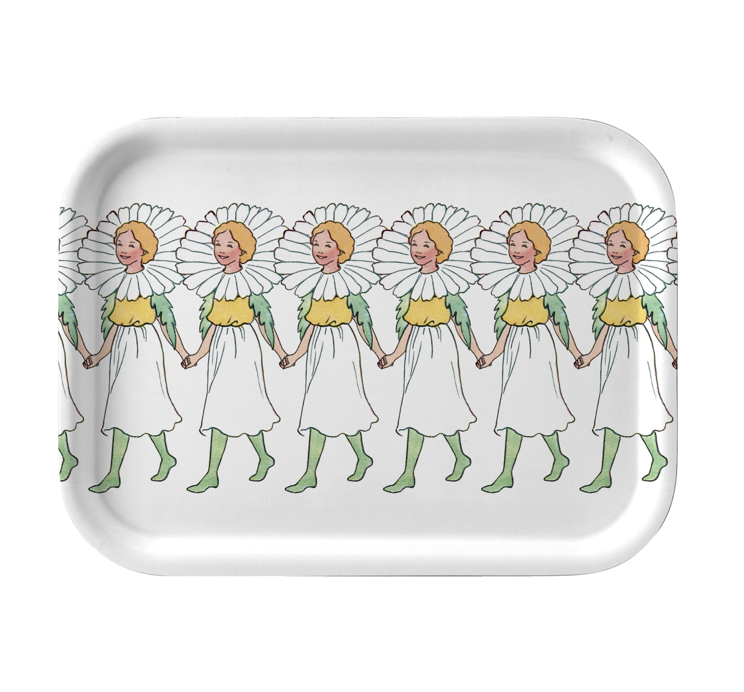 Design House Stockholm Elsa Beskow Tray 20x27 Marguerite