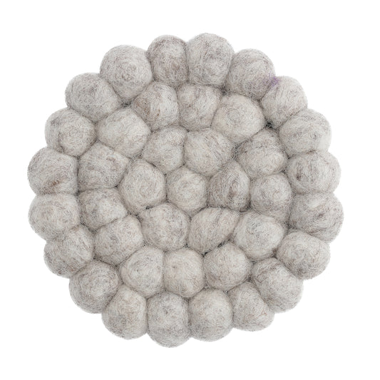 Gry & Sif Coaster Small 2pk light grey