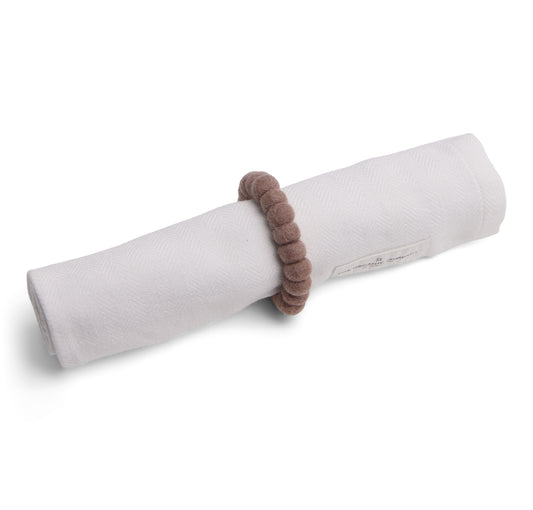 Gry & Sif Napkin Ring 2pk felt lavender
