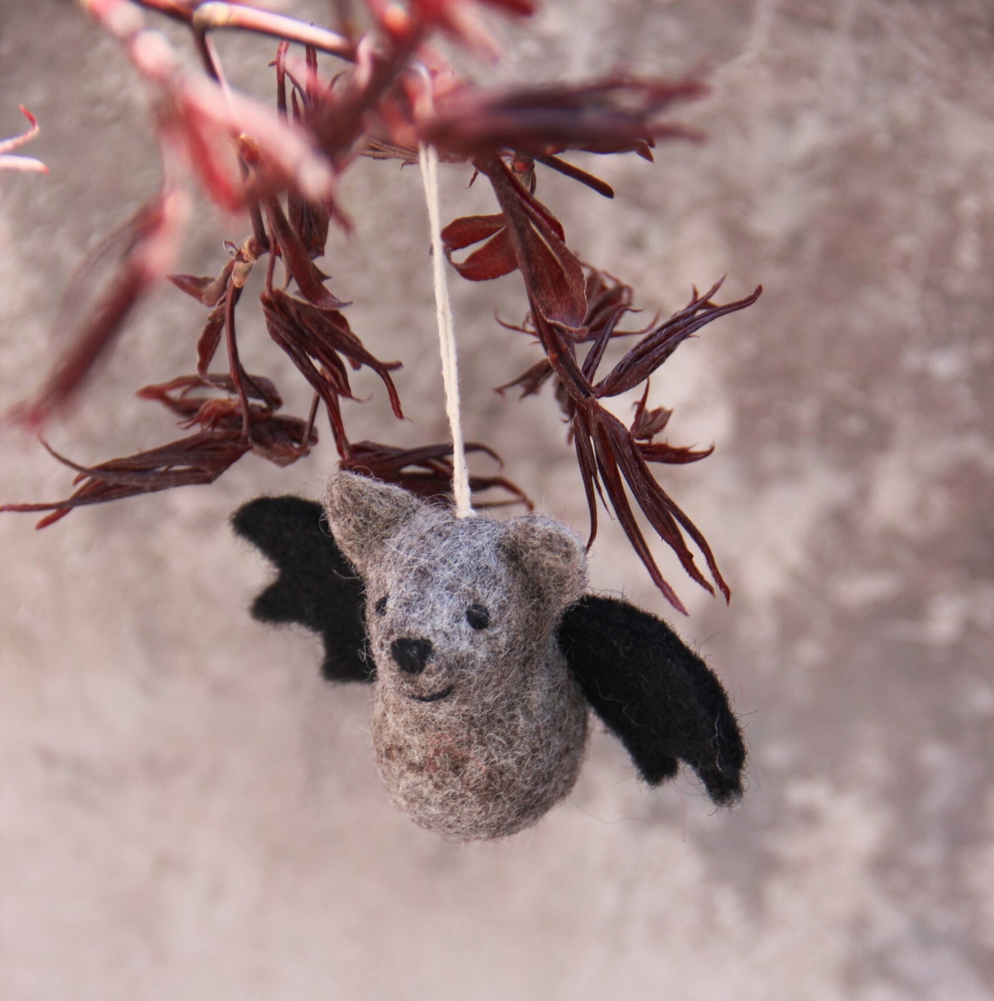 Gry & Sif Bat Felted Decoration