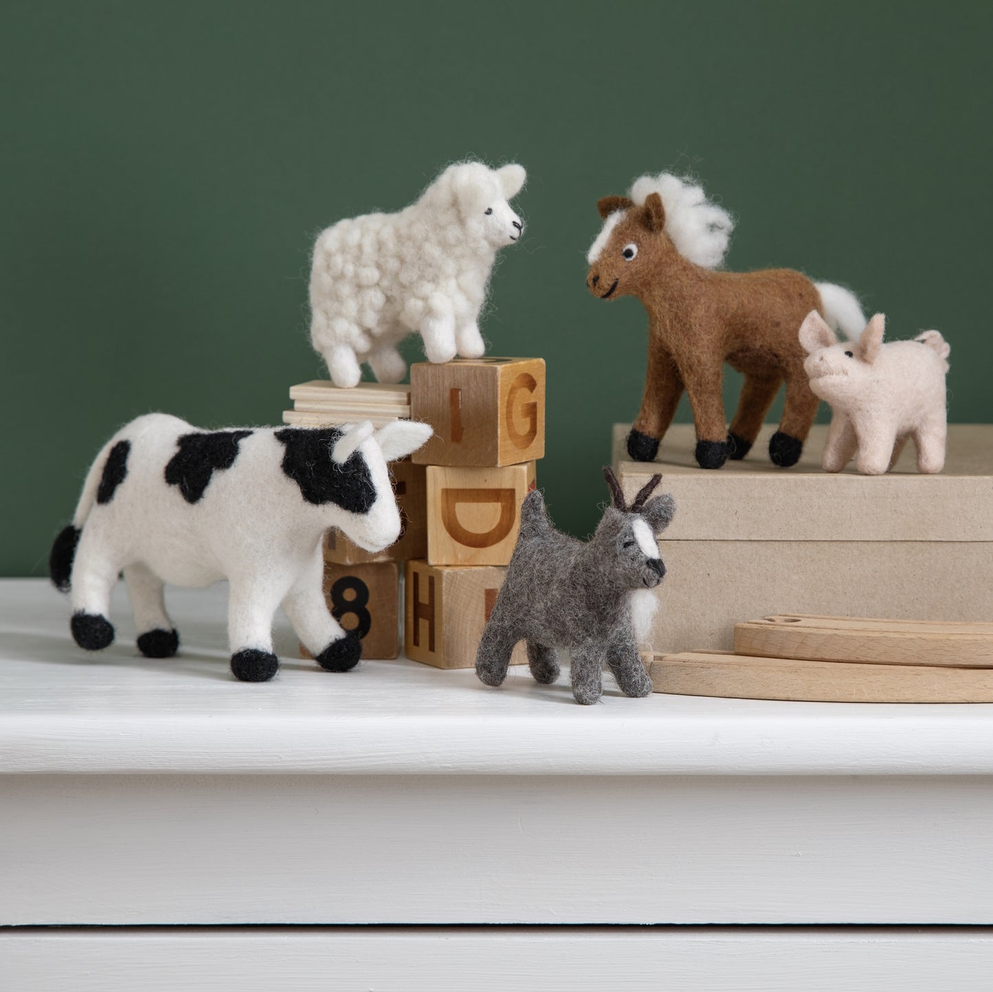 Gry & Sif Farm Animals Set of 5