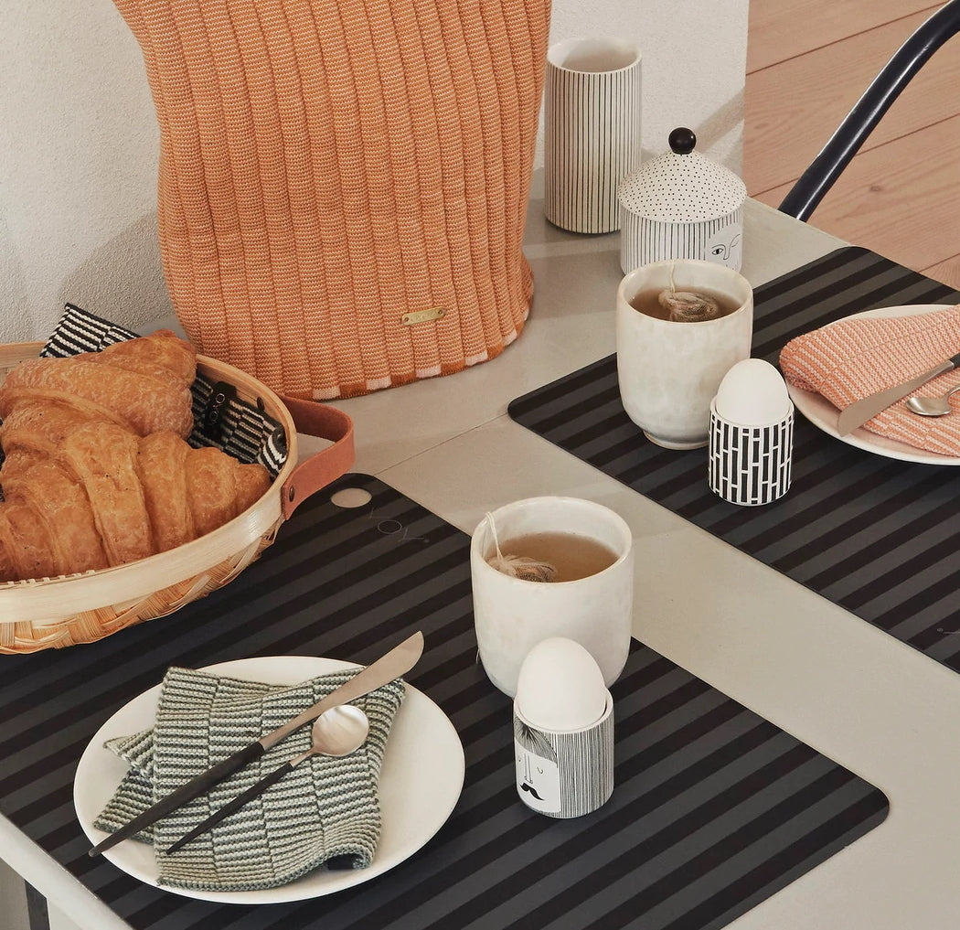 OYOY Sporta Bread Basket Round nature
