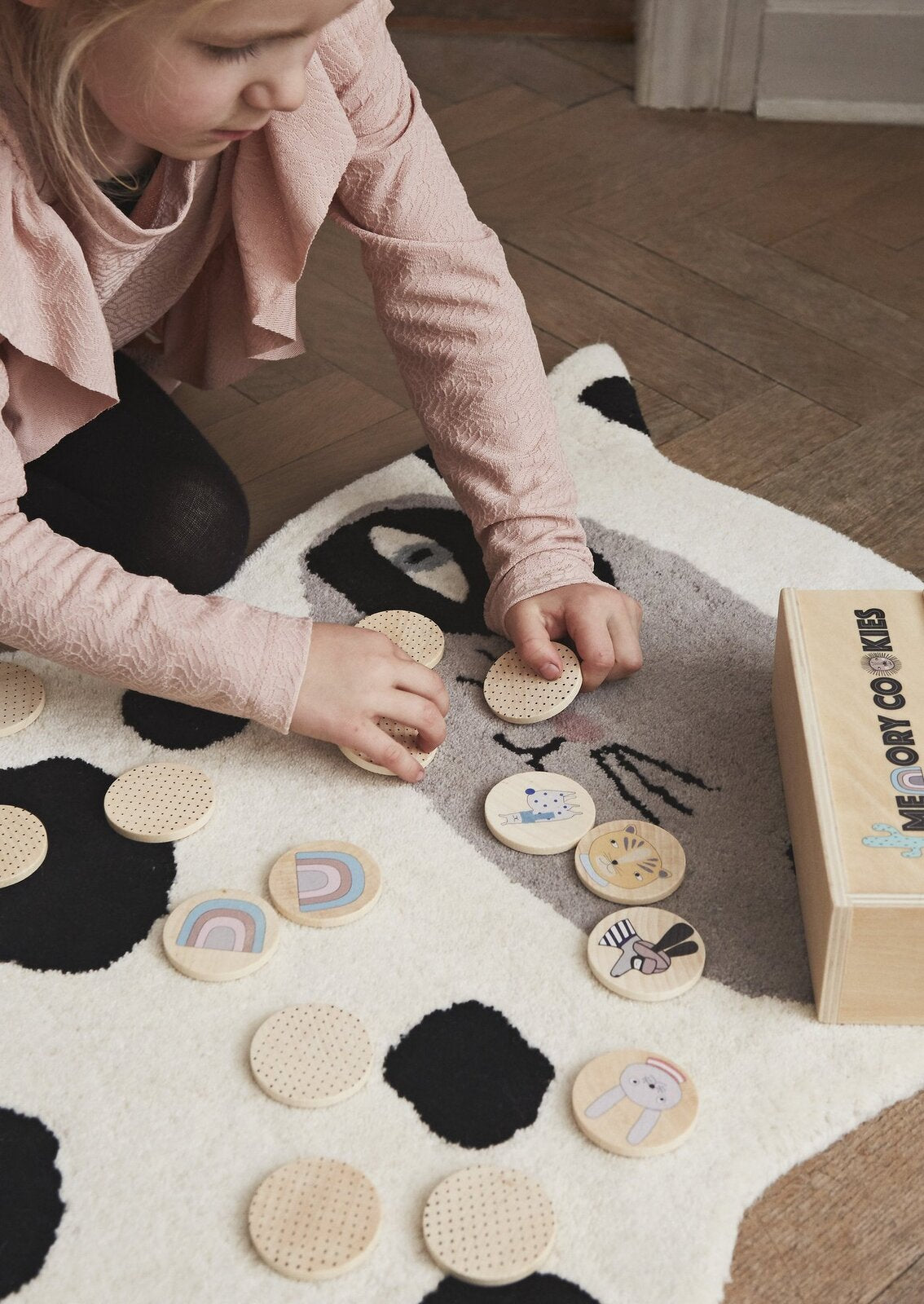 OYOY Cookies Wooden Memory Game